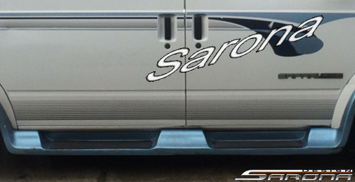 Custom Chevy Astro  Mini Van Running Boards (1985 - 2005) - $1290.00 (Part #CH-009-SB)